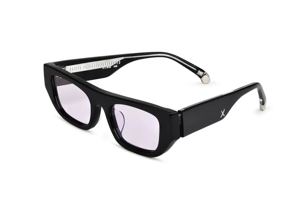 DOSTYK AVENUE - Gloss Black / Purple Photochromic